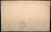 Sainte-Colombe-des-Bois, cadastre ancien : plan parcellaire de la section C dite de Couthion, feuille 3