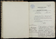 Montreuillon : actes d'état civil.