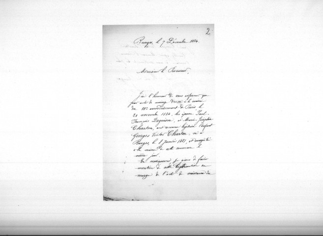 Ruages : actes d'état civil.