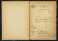 Vauclaix : actes d'état civil.