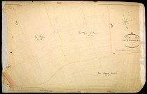 Pouilly-sur-Loire, cadastre ancien : plan parcellaire de la section D dite de la Métairie Buchot, feuille 5