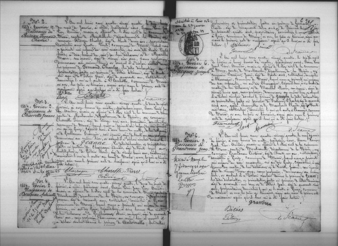 Moux-en-Morvan : actes d'état civil.