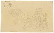 Metz-le-Comte, cadastre ancien : plan parcellaire de la section C dite de Champagne, feuille 1, développement