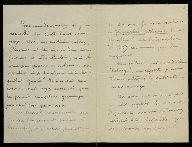 ORAIN (Adolphe), poète et folkloriste à Rennes (1834-1918) : 8 lettres.