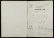 Cizely : actes d'état civil.