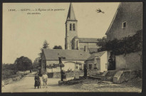 GUIPY. 1696 – L’Église et le quartier du centre