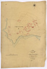 Cercy-la-Tour, cadastre ancien : plan parcellaire de la section B dite de Cercy-la-Tour, feuille 2