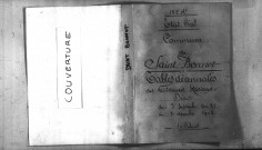 Saint-Bonnot : tables décennales.