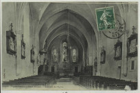 NEUVY-sur-LOIRE – (Nièvre) – Intérieur de l’Église