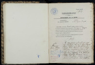 Aunay-en-Bazois : actes d'état civil.