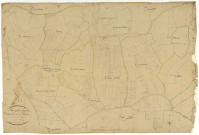 Lurcy-le-Bourg, cadastre ancien : plan parcellaire de la section C dite du Marais, feuille 4