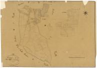 Marigny-sur-Yonne, cadastre ancien : plan parcellaire de la section B dite de Sauvigny, feuille 2