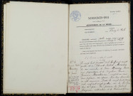 Bussy-la-Pesle : actes d'état civil.