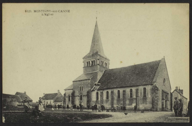 MONTIGNY-sur-CANNE – 1020 – L’Église