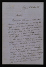 BOUÉ DE VILLIERS (Amaury), écrivain (né en 1834) : 10 lettres.
