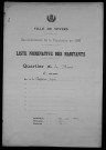 Nevers, Quartier de la Barre, 8e section : recensement de 1936