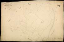 Montreuillon, cadastre ancien : plan parcellaire de la section F dite de Chassy, feuille 2