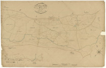 Larochemillay, cadastre ancien : plan parcellaire de la section E dite du Bourg, feuille 4