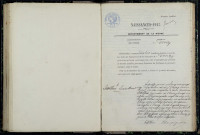 Donzy : actes d'état civil.