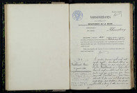 Champlemy : actes d'état civil.