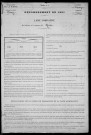 Nuars : recensement de 1901