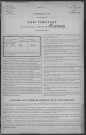Chasnay : recensement de 1921