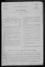 Sémelay : recensement de 1891