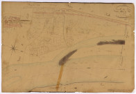 La Celle-sur-Loire, cadastre ancien : plan parcellaire de la section A dite du Val, feuille 4