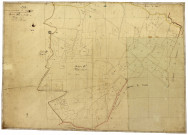 Garchizy, cadastre ancien : plan parcellaire de la section D dite de la Vallée, feuille 2