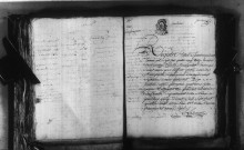 Oulon : actes d'état civil.