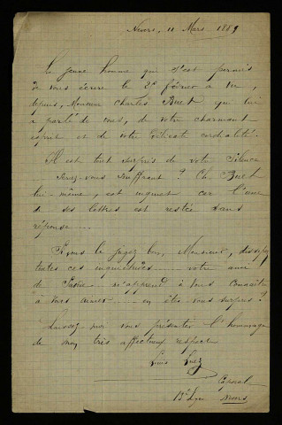 LUEZ (Louis), conscrit à Nevers : 8 lettres.