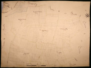 Saint-Martin-sur-Nohain, cadastre ancien : plan parcellaire de la section A dite de Villiers, feuille 5