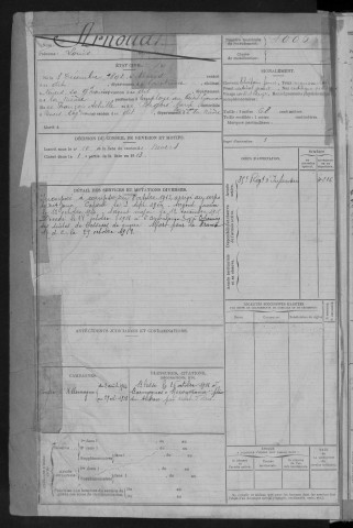 Bureau de Nevers, classe 1912 : fiches matricules n° 1005 à 1428