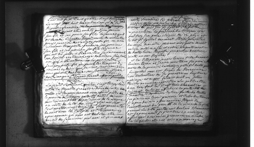 Savigny-Poil-Fol : actes d'état civil.