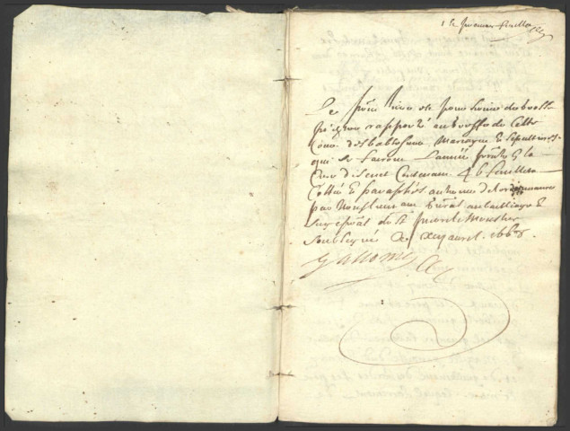 Isenay : registres paroissiaux.