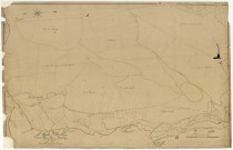 Larochemillay, cadastre ancien : plan parcellaire de la section A dite du Mont-Beuvray, feuille 1
