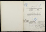 Marzy : actes d'état civil.