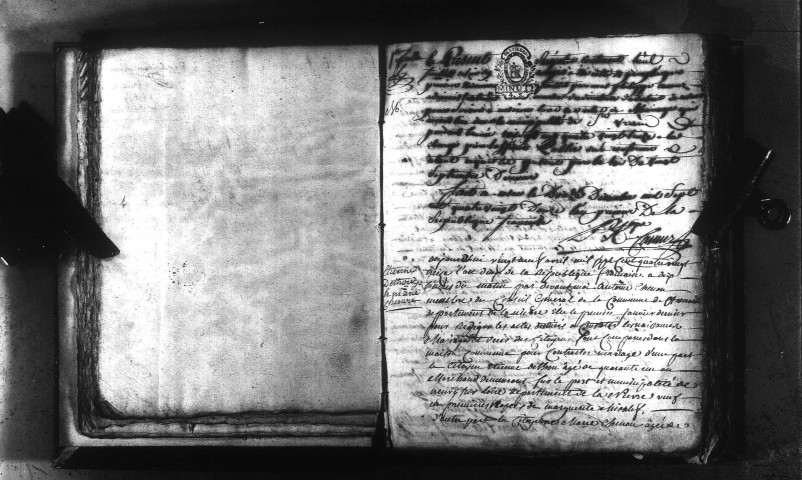 Saint-Vérain : actes d'état civil.