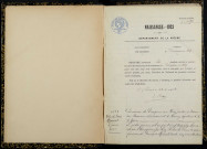 Dompierre-sur-Héry : actes d'état civil.