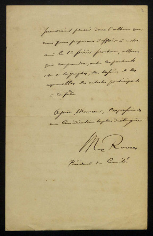 ROOSES (Max), directeur du Comité Pol de Mont, à Anvers : 1 lettre.