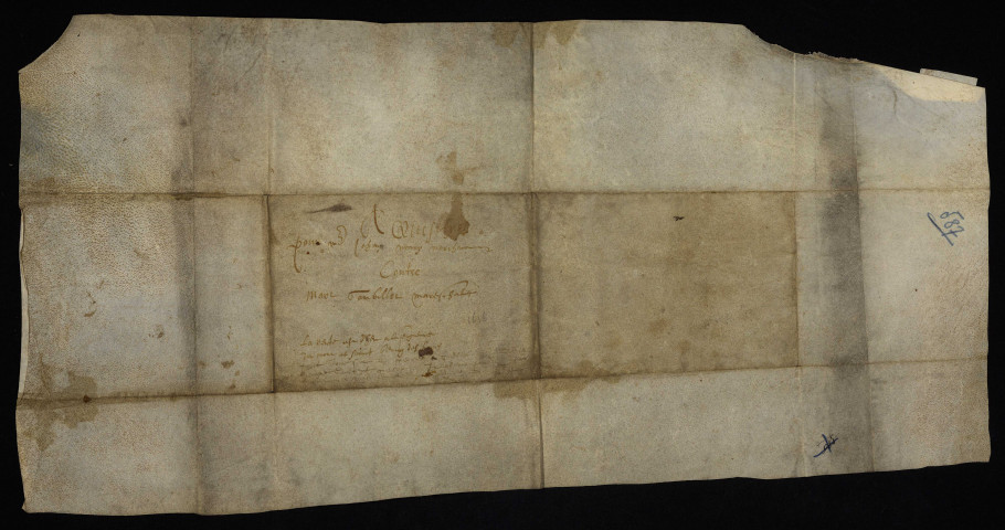 Biens et revenus. - Foncier (champ des hâtes) en la paroisse de Saint-Benin-des-Bois, vente par Gobillot à Noury marchand hôtelier : copie du contrat du 20 mars 1613.