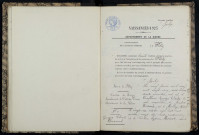 Fléty : actes d'état civil.