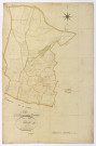 Beaumont-la-Ferrière, cadastre ancien : plan parcellaire de la section D dite des Caillots, feuille 2