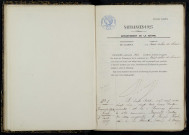 Saint-Aubin-des-Chaumes : actes d'état civil.