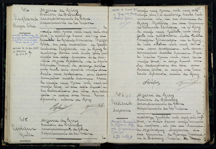 Giry : actes d'état civil.