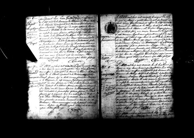 Varennes-lès-Narcy : actes d'état civil.