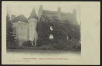 CERCY-la-TOUR – Château de Champlevois (Cöté Ouest)