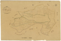 Marigny-sur-Yonne, cadastre ancien : plan parcellaire de la section B dite de Sauvigny, feuille 3
