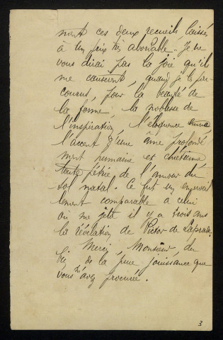 MOLLIÈRE (Joseph), prêtre : 5 lettres.