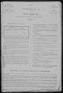 Saint-Brisson : recensement de 1891